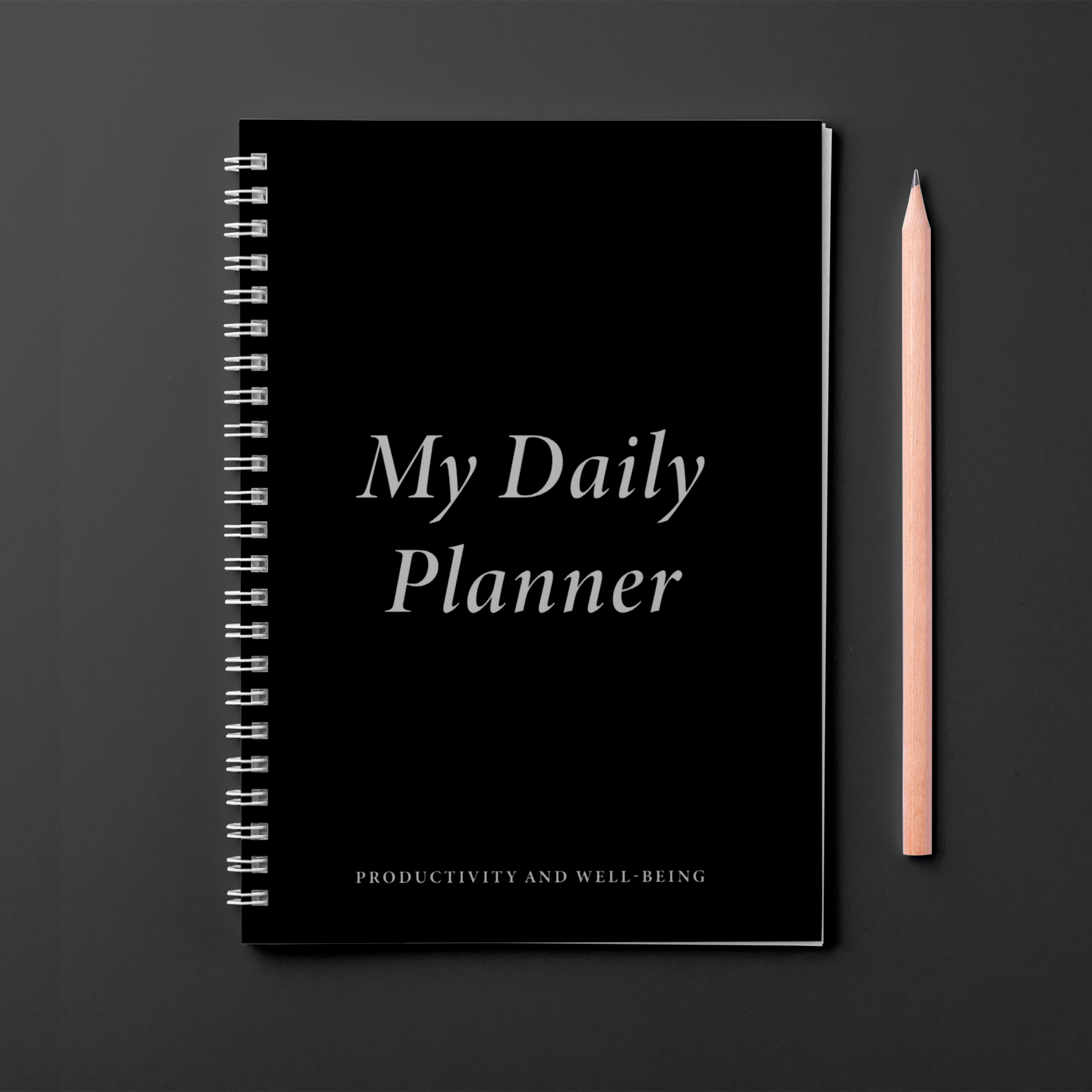 The Daily Planner / Wellness Journal